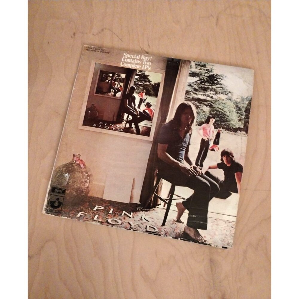 Pink Floyd Vinyl Double Record Ummagumma Vintage Album